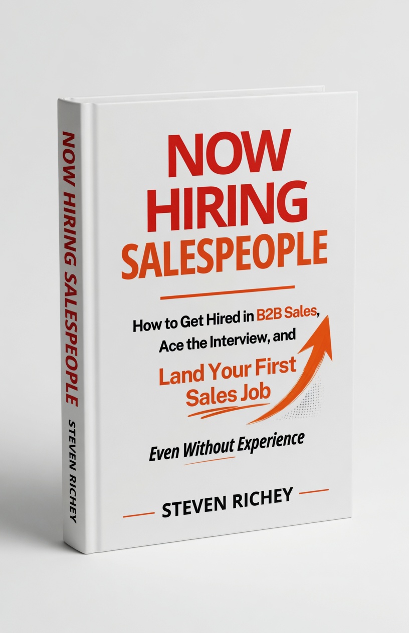Now Hiring Salespeople — book cover