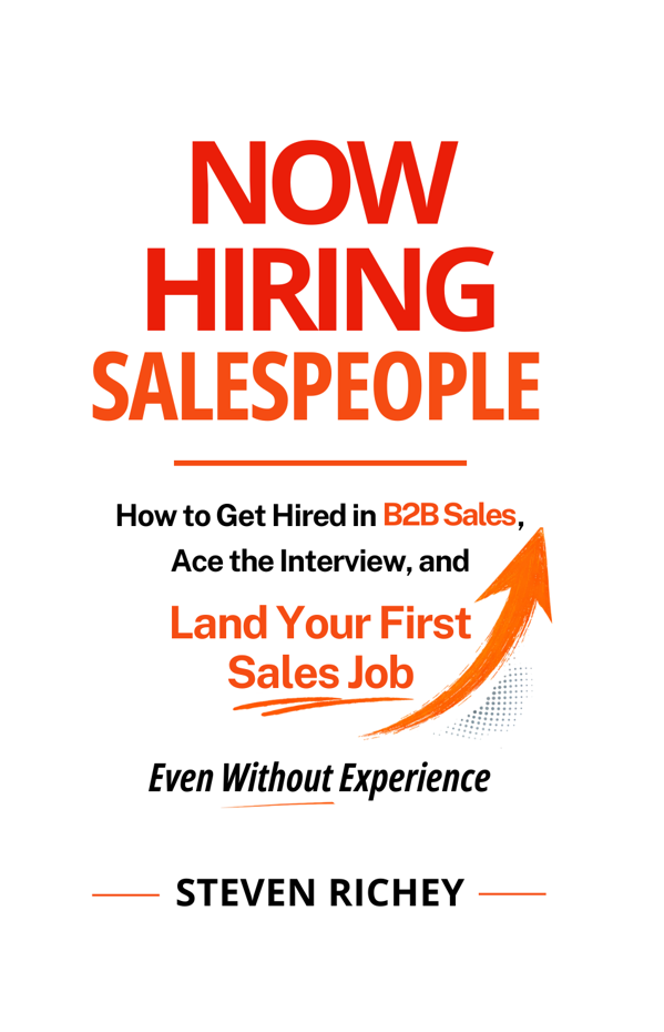 Now Hiring Salespeople — book cover